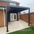 Arches extérieures Bioclimatic Openter Louvred Toit Gazebo